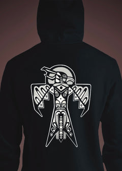 Thunderbird (Noir) - Unisex Hoodie Arifacta