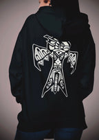 Thunderbird (Noir) - Unisex Hoodie Arifacta