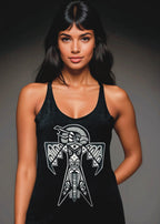 Thunderbird (Noir) - Women's Racerback Arifacta