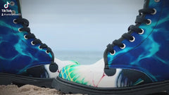 Yin-Yang - Art Boots for Women