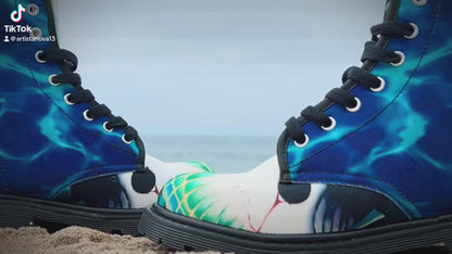 Yin-Yang - Art Boots for Women