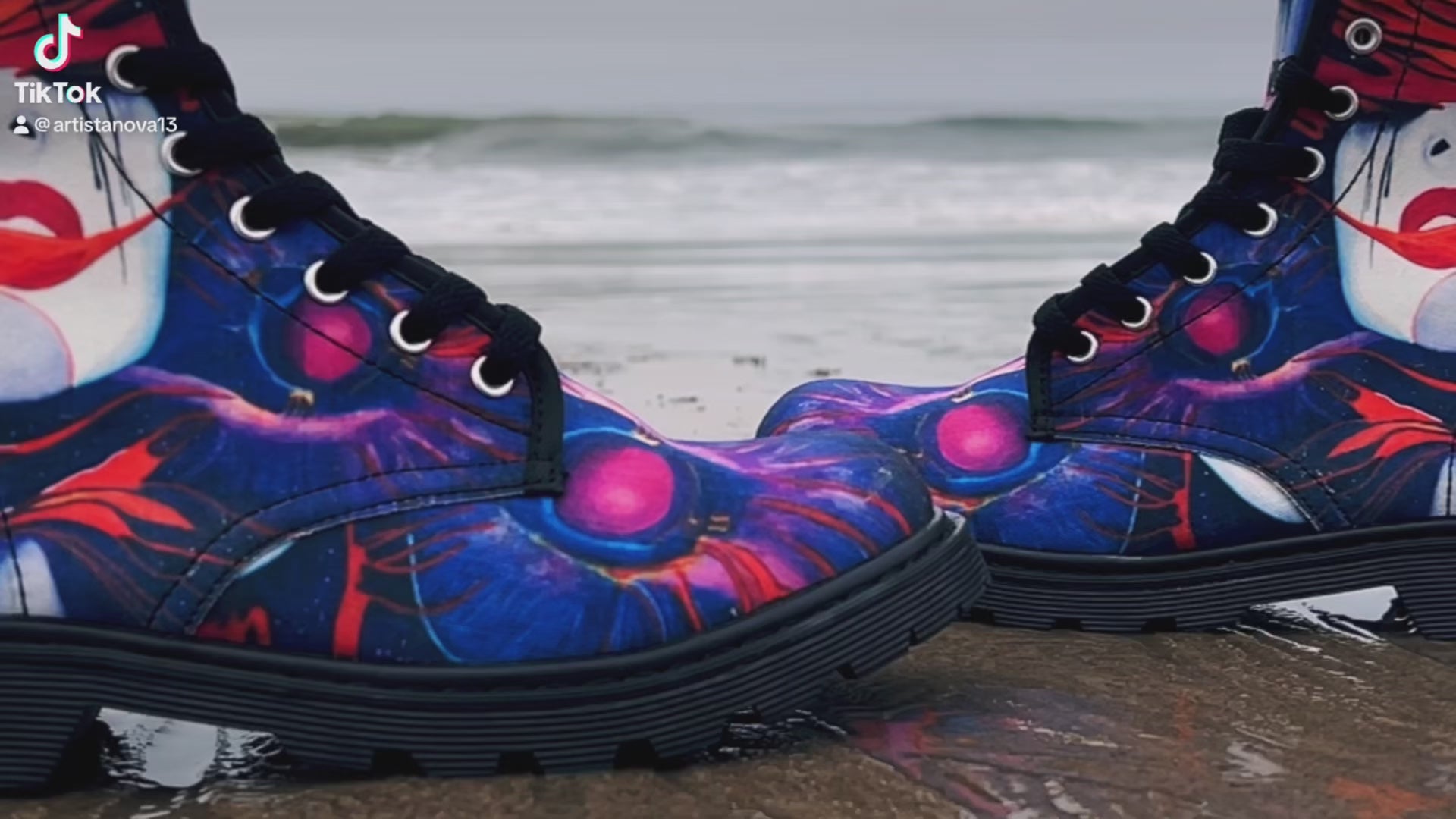 Fire - Art Boots for Women – Artista Nova