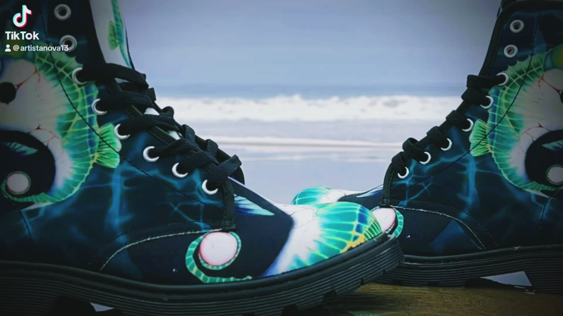 Yin-Yang - Art Boots for Women