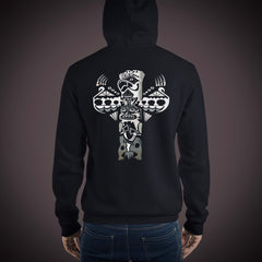 Eagle Totem (Noir) - Unisex Hoodie Artifacta