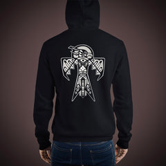 Thunderbird (Noir) - Unisex Hoodie Arifacta