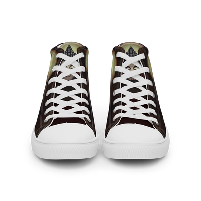 Buddha - Women’s High Top Canvas Shoes