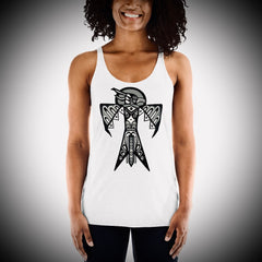 Thunderbird (Noir) - Women's Racerback Artifacta