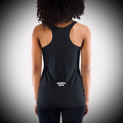 Eagle Totem (Noir) - Women's Racerback Tank - Vintage Black