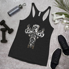 Eagle Totem (Noir) - Women's Racerback Artifacta