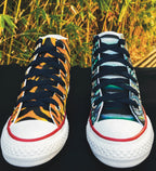 Tiger vs Dragon-Kids High-Tops