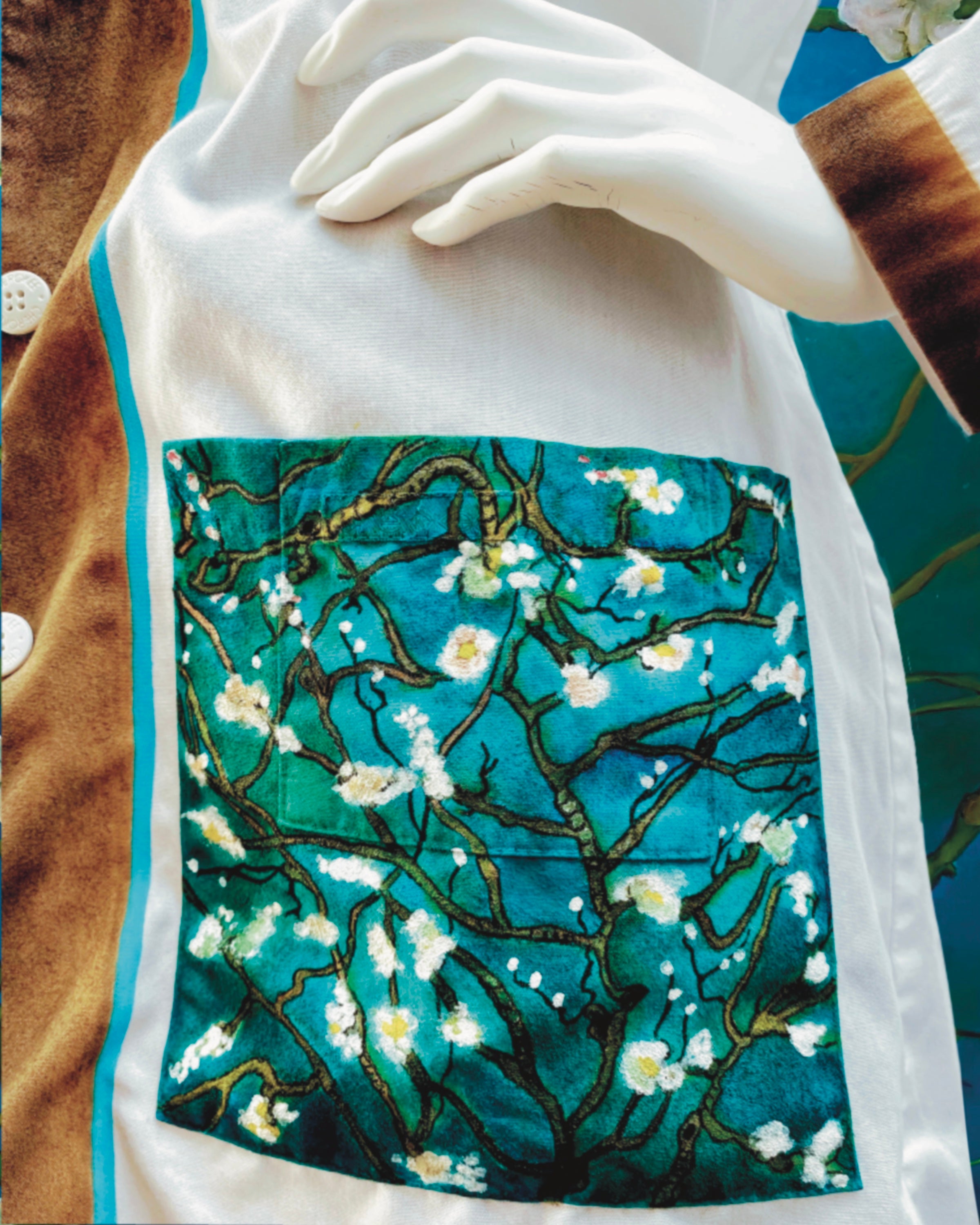 Women's Almond Blossom Lab Coat