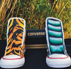 Tiger vs Dragon-Kids High-Tops