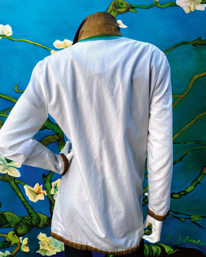 Cherokee 35" Lab Coat, Tall - Women's Almond Tree Custom Design