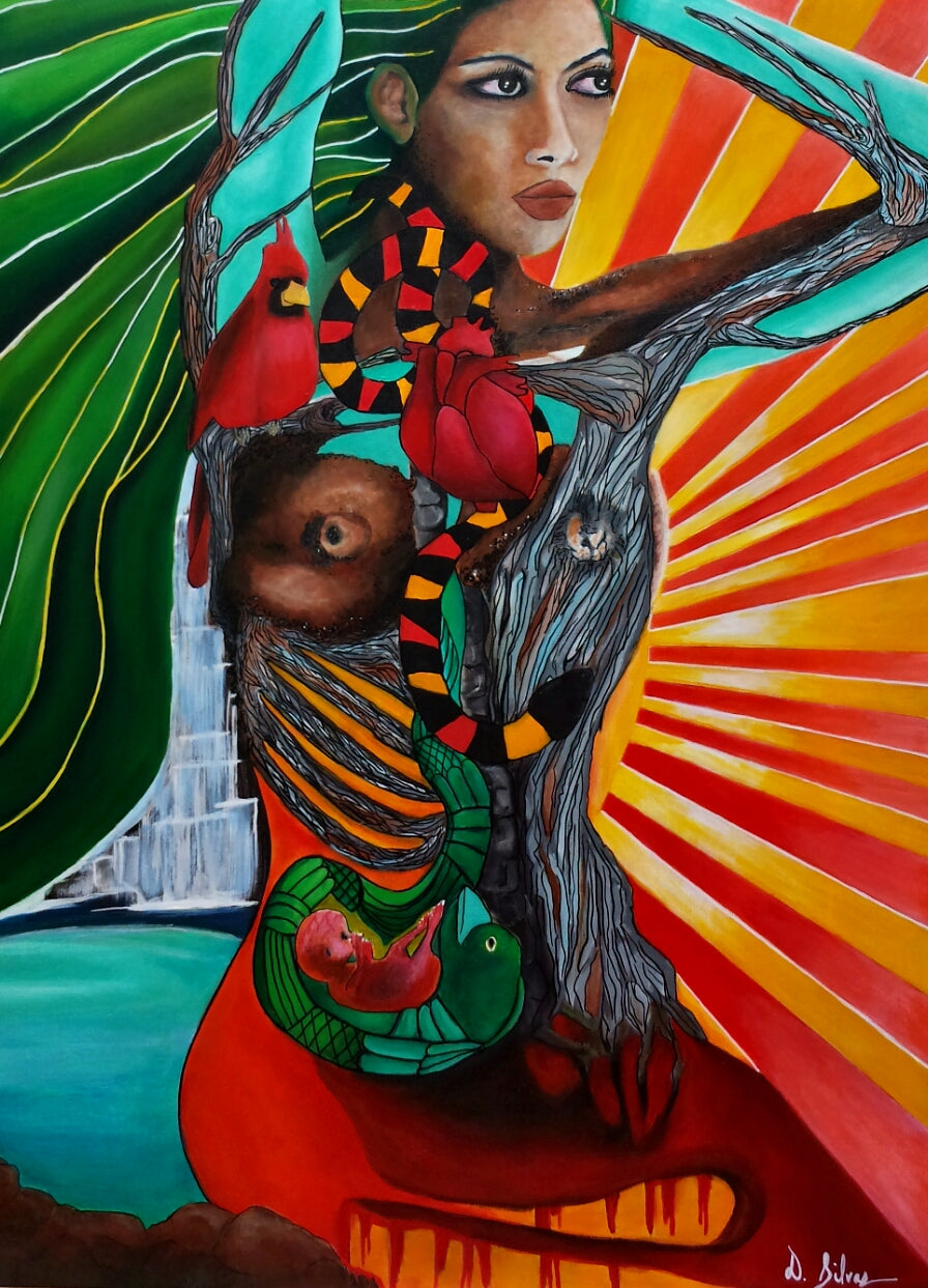 Earth - Acrylic on Canvas